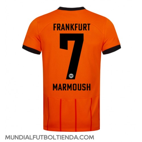 Camiseta Eintracht Frankfurt Omar Marmoush #7 Tercera Equipación Replica 2024-25 mangas cortas